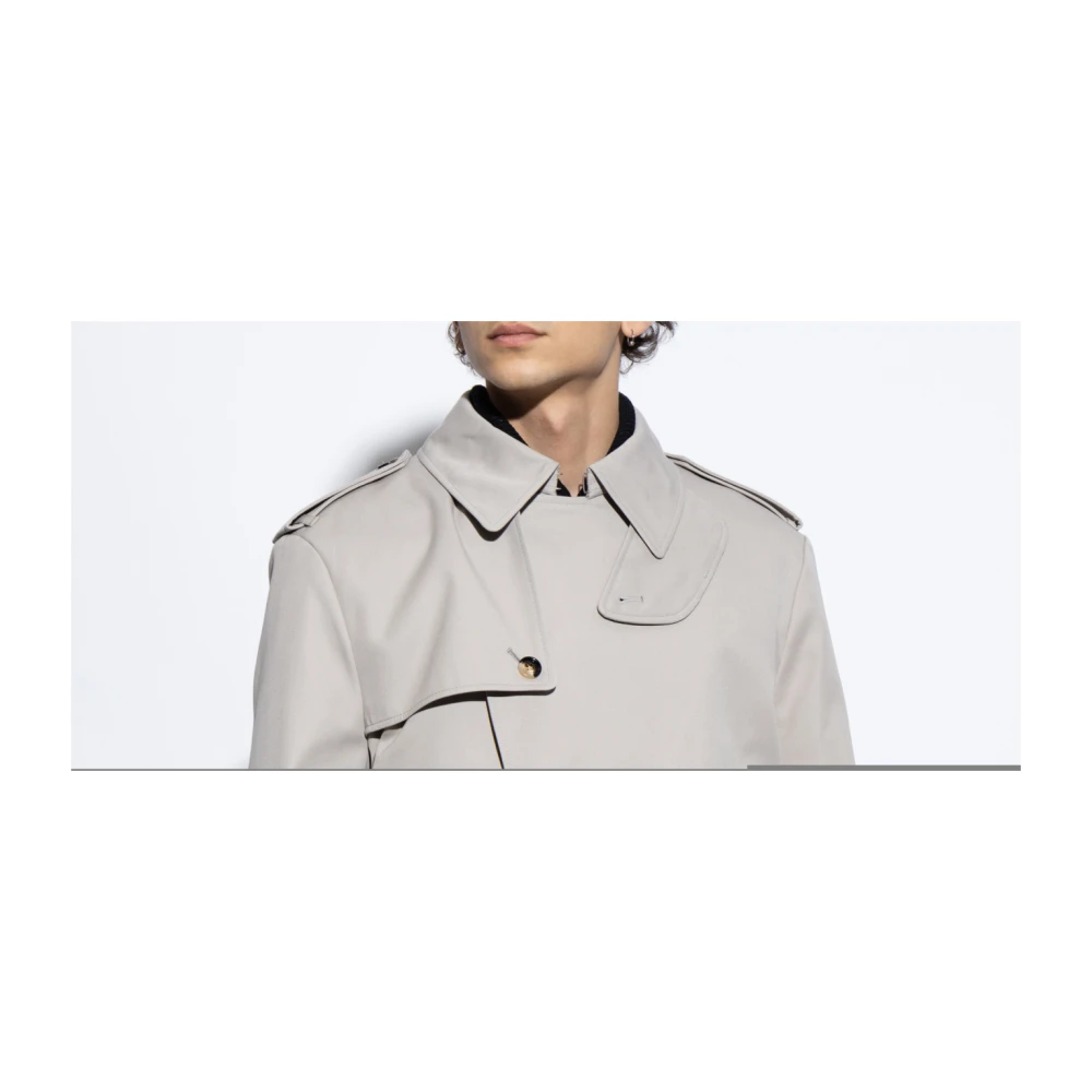 Burberry Trench met riem Gray Heren