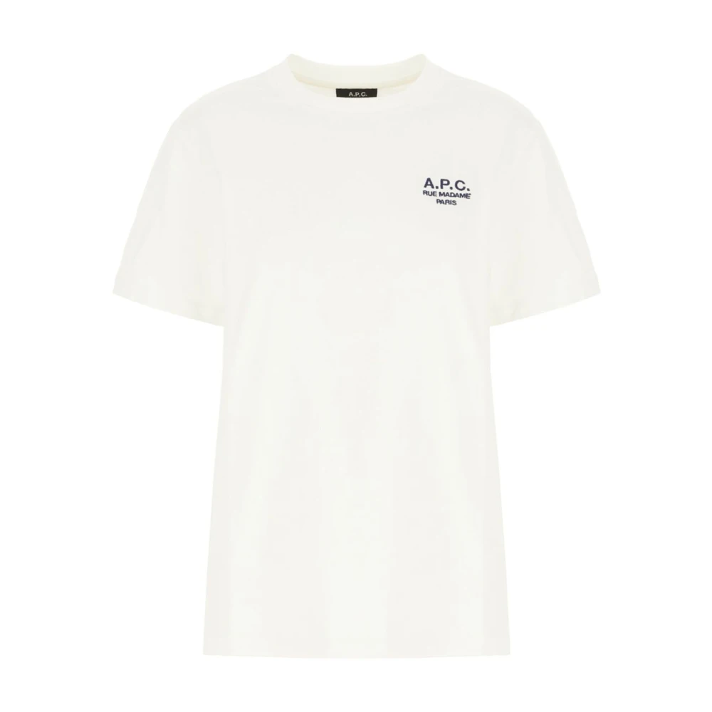 A.p.c. Women's White T-Shirts, Xs, Standard T-Shirt
