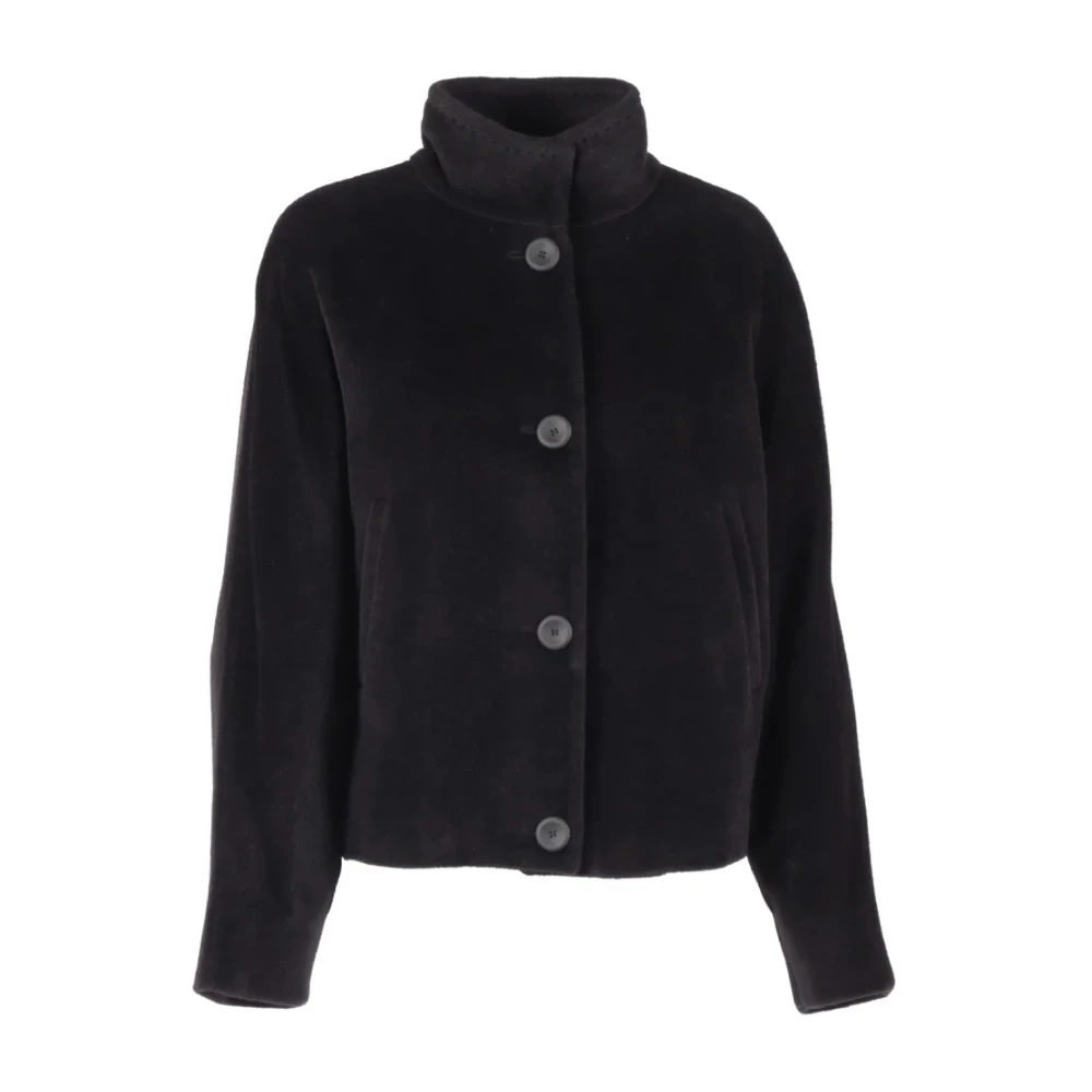 Max Mara Studio Women's Black Caladio Jacket - Light Jackets - 2XS - Jackets