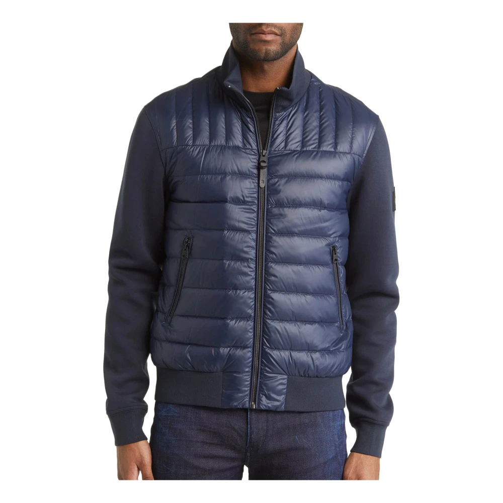 Mackage Lichtgewicht eendendons gewatteerde jas Blue Heren