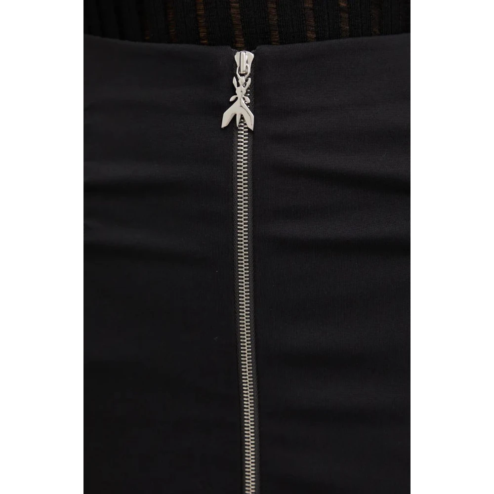 PATRIZIA PEPE Rok met volledige rits Art. 2G0993A025 Black Dames