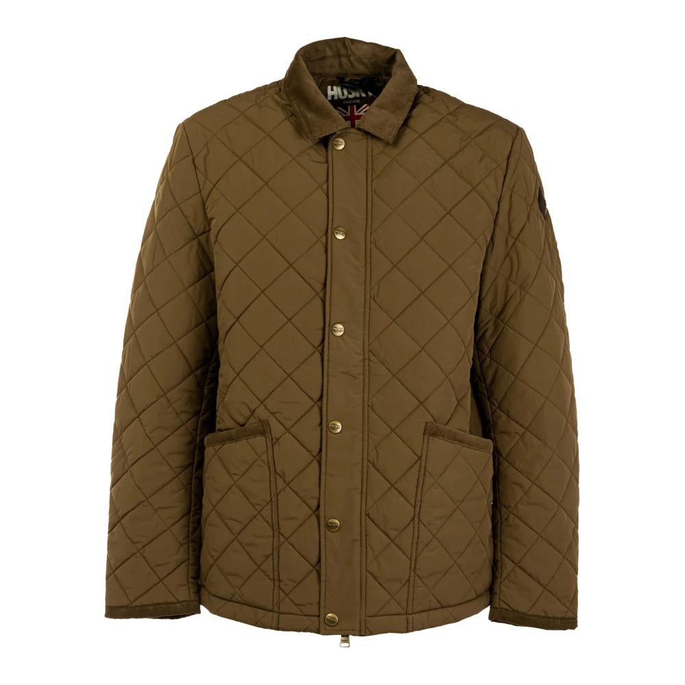 Husky Original Gewatteerde Heren Puffer Jas Green Heren