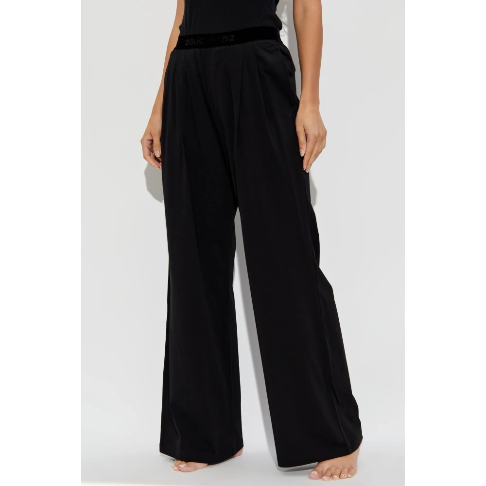 Dsquared2 Katoenen onderbroek Black Dames