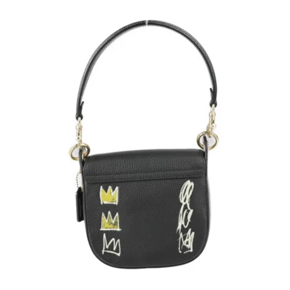 Coach Pre-owned Fabric handbags Black Dames