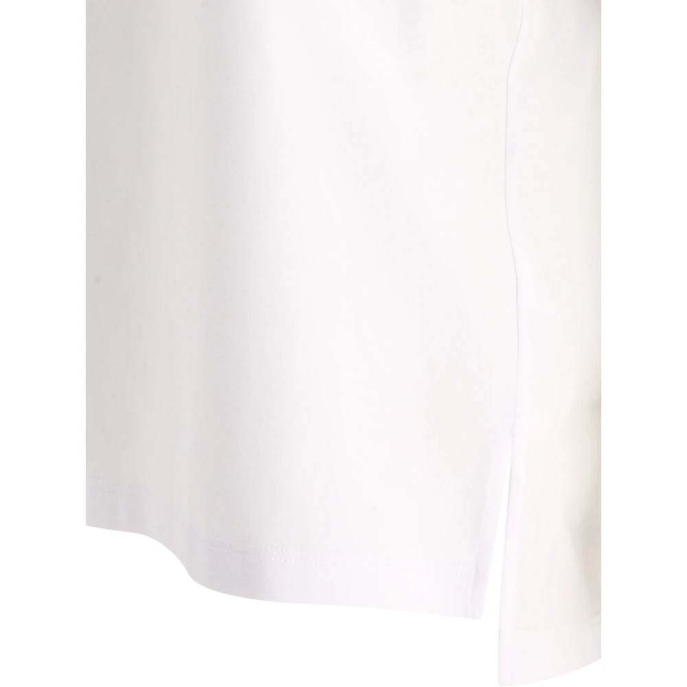 PESERICO T-shirt met helder detail White Dames