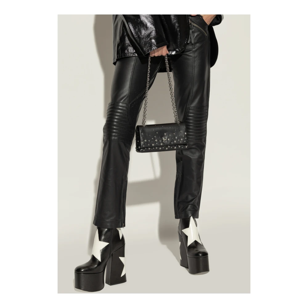 Marc Jacobs Leren crossbody portemonnee Black Dames
