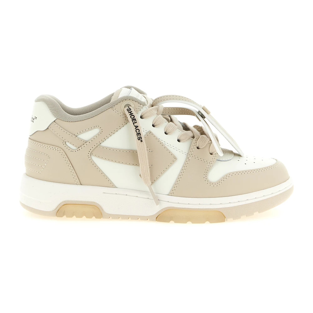 Off White , Sneakers, Female, Beige, 5 Uk, Out Of Office Trainers