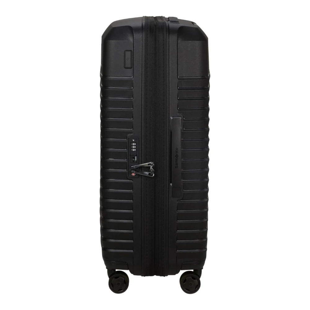 Samsonite Uitbreidbare Intuo Trolley Lichtgewicht en Krasbestendig Black Unisex