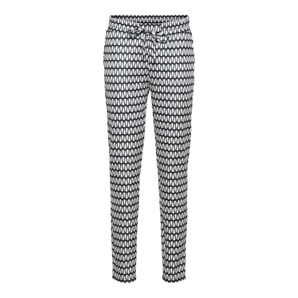 &Co Woman Zwart Multi Drop Broek Black Dames