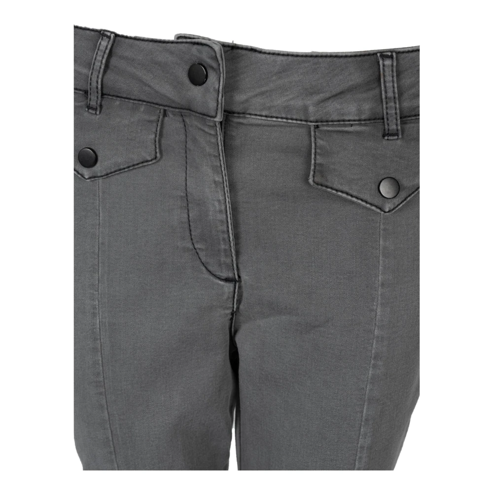 Liu Jo Klassieke Moderne Jeans Gray Heren