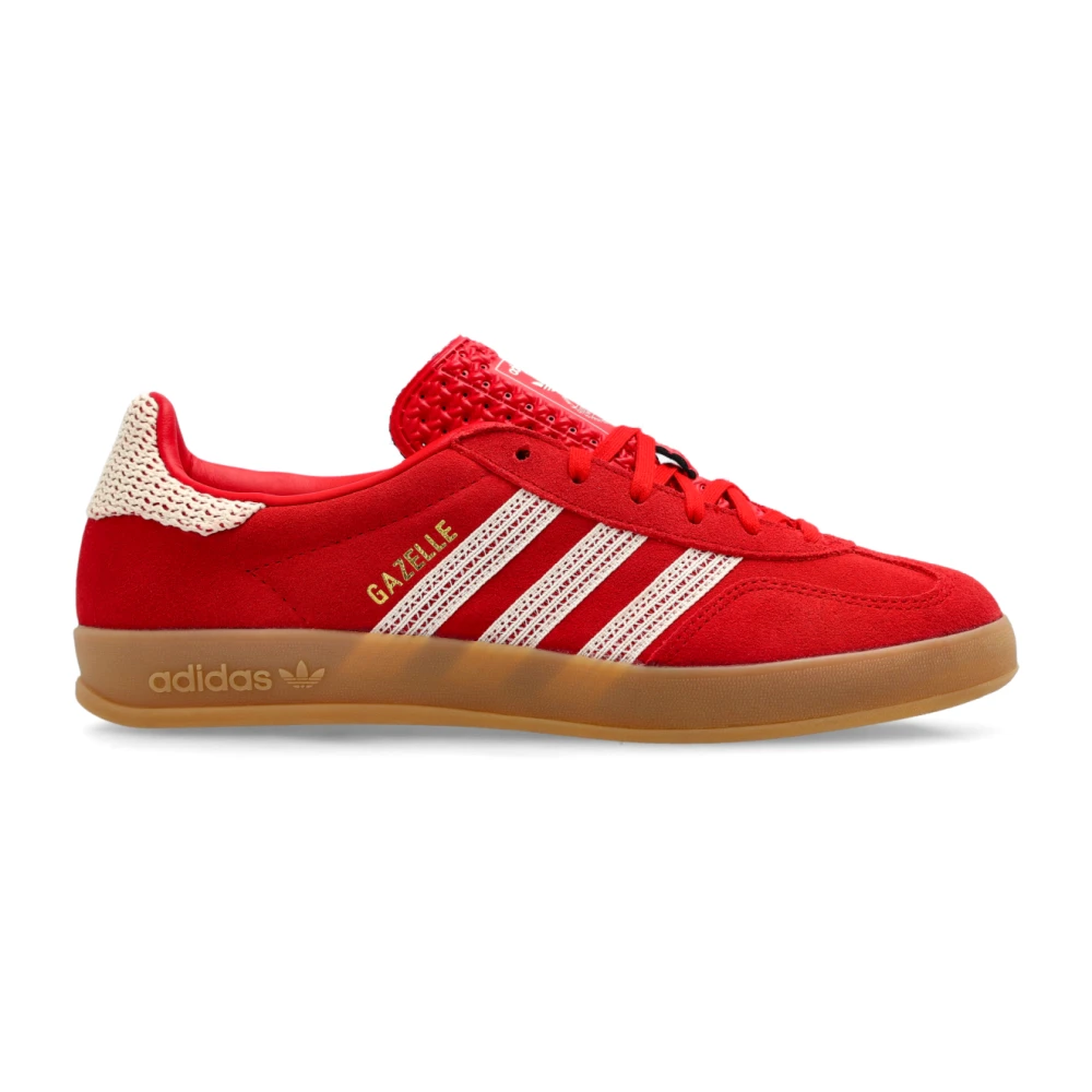 Adidas Originals Gazelle Indoor Sneakers Red, Dam