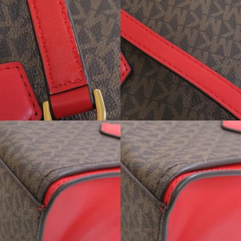 Michael Kors Pre-owned Plastic handbags Brown Dames