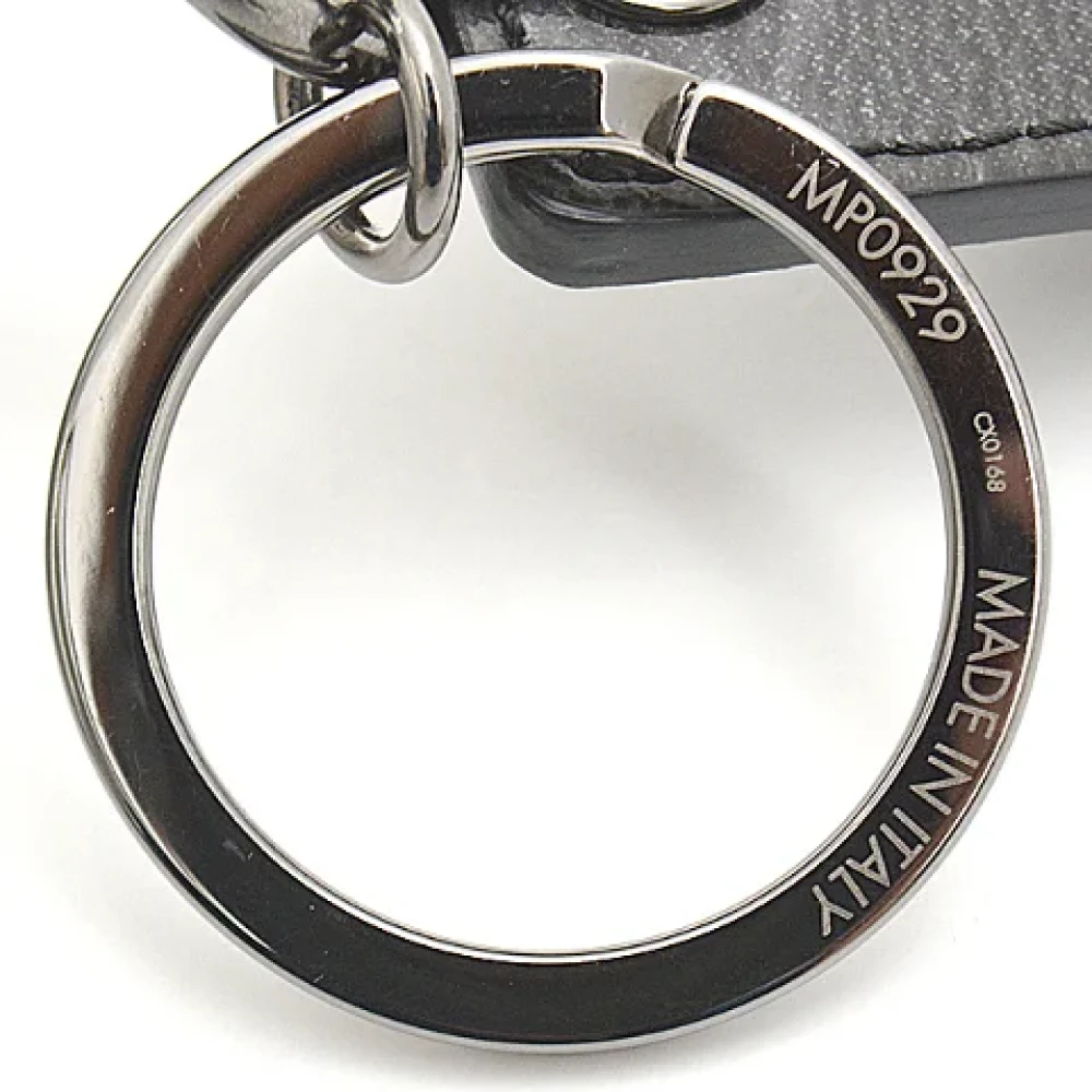 Louis Vuitton Vintage Pre-owned Canvas key-holders Gray Dames
