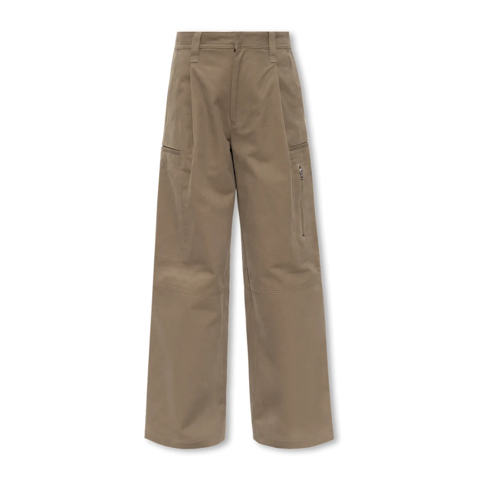 Ami Paris Wijde Broek Green Dames
