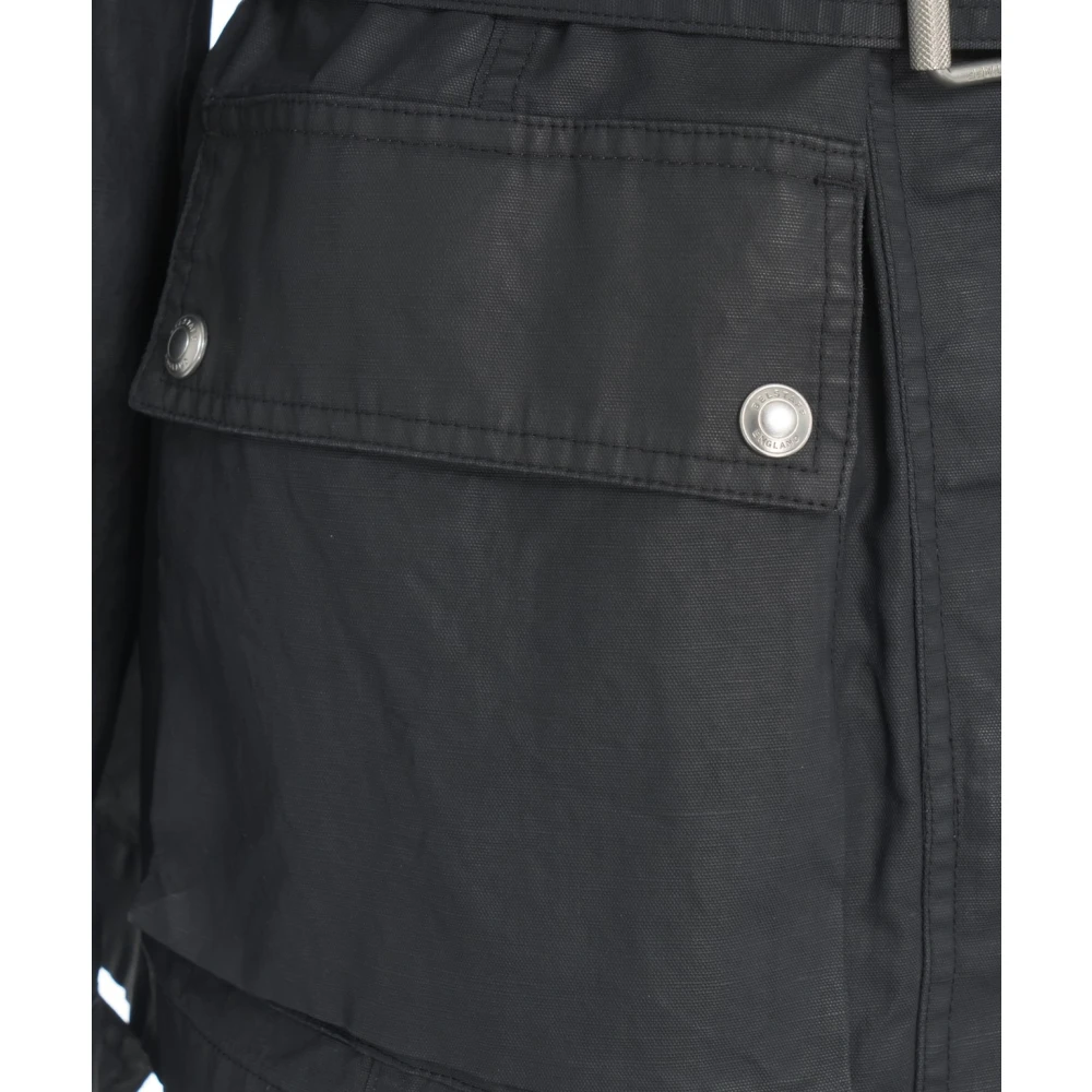 Belstaff Zwarte Field-Jacket voor Vrouwen Black Dames