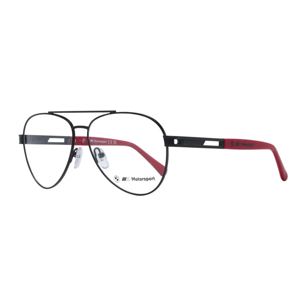 BMW Stijlvolle Aviator Metalen Optische Frames Black Heren