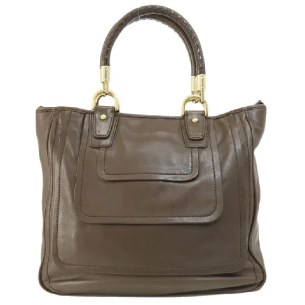 Bally Pre-owned Fabric totes Brown Dames