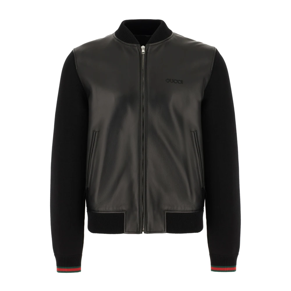 Gucci Stijlvolle Jassen voor Mannen Black Heren