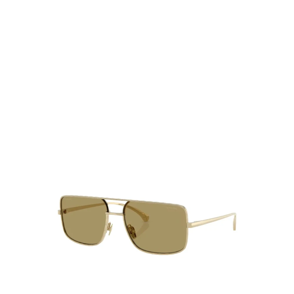 Chanel Women's Yellow Sunglasses, 60 Mm, Pilot Sunglasses