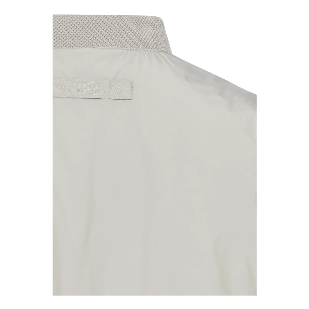 camel active Blouson van gerecycled polyester Gray Dames