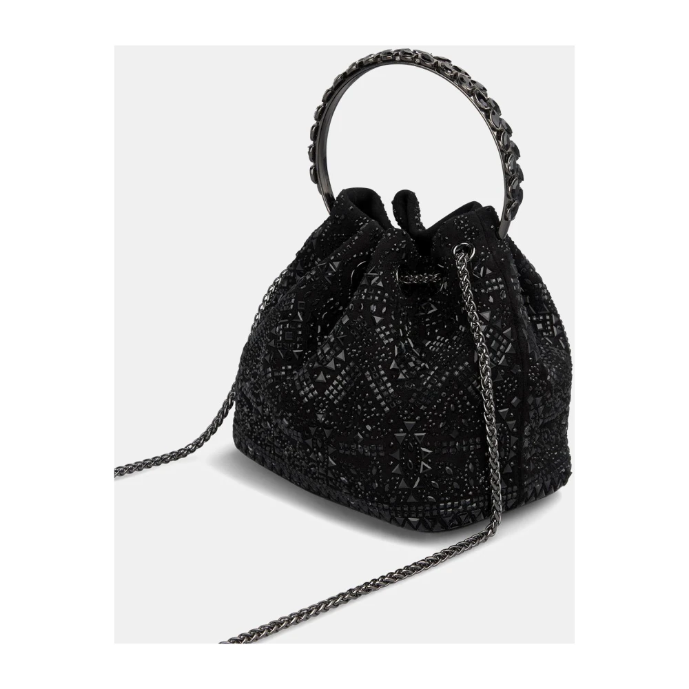 Alma en Pena Emmer tas met strass detail Black Dames