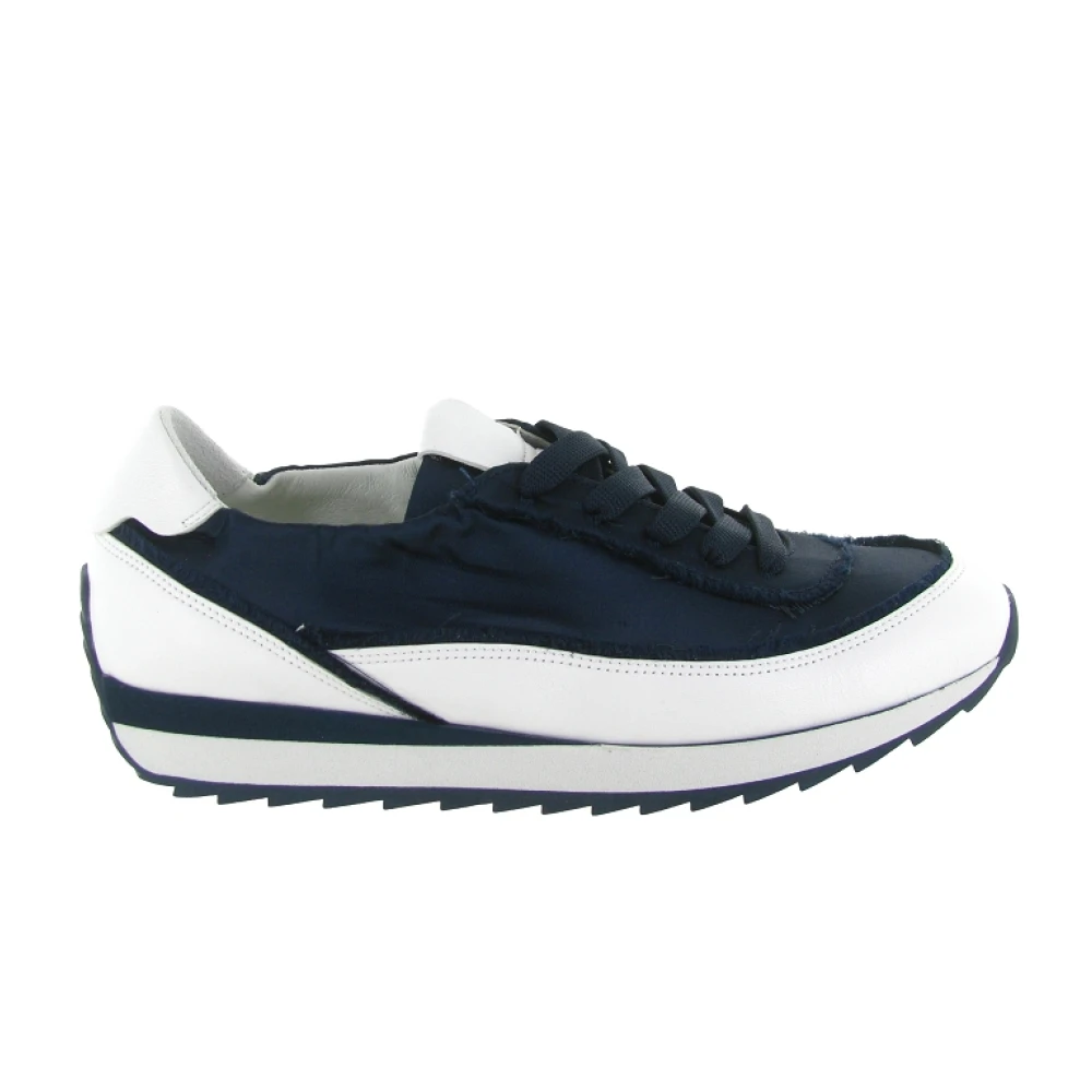 Softwaves A078 Basket Dames Schoenen Blauw