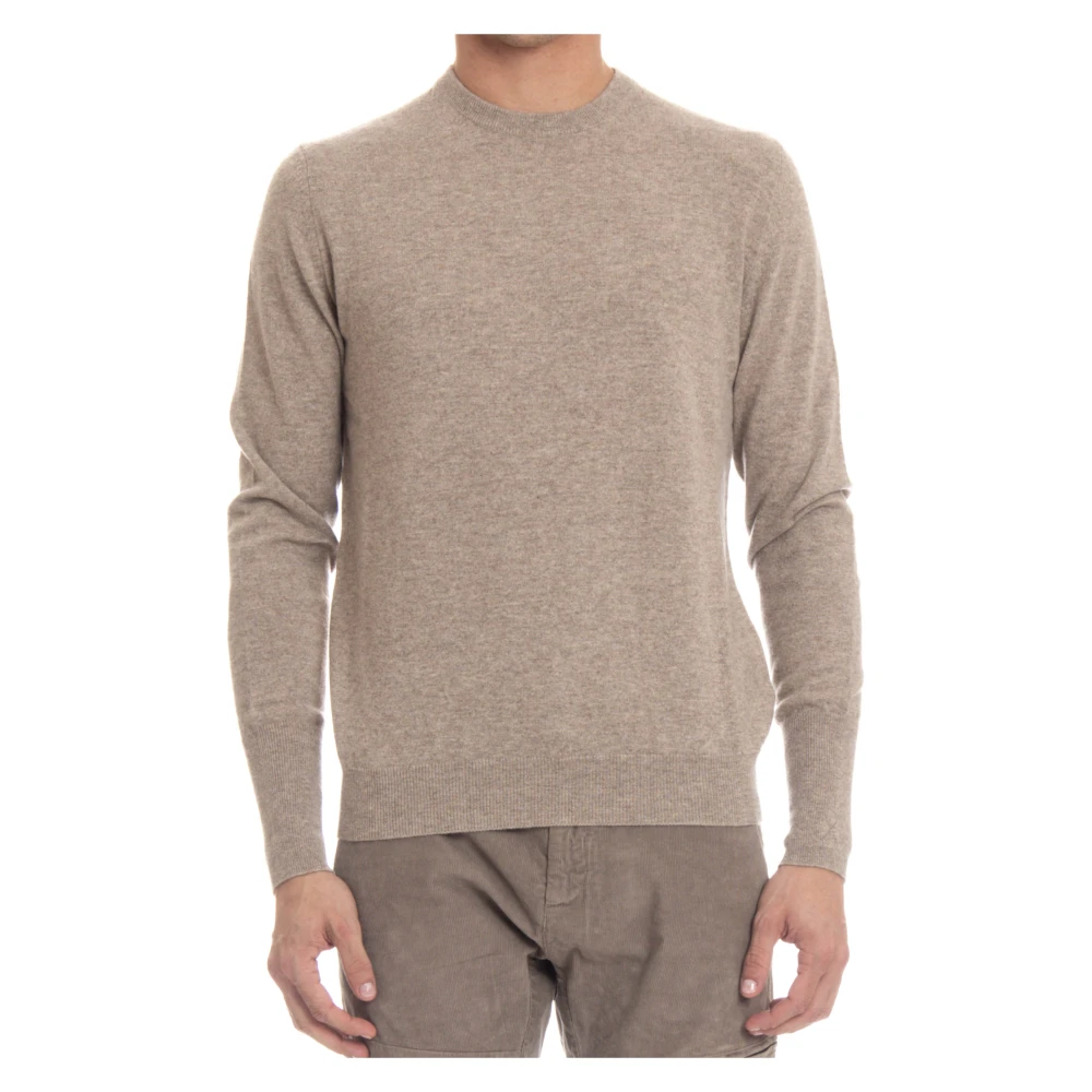 Ballantyne Kasjmier Crewneck Trui Duif Grijs Gray Heren