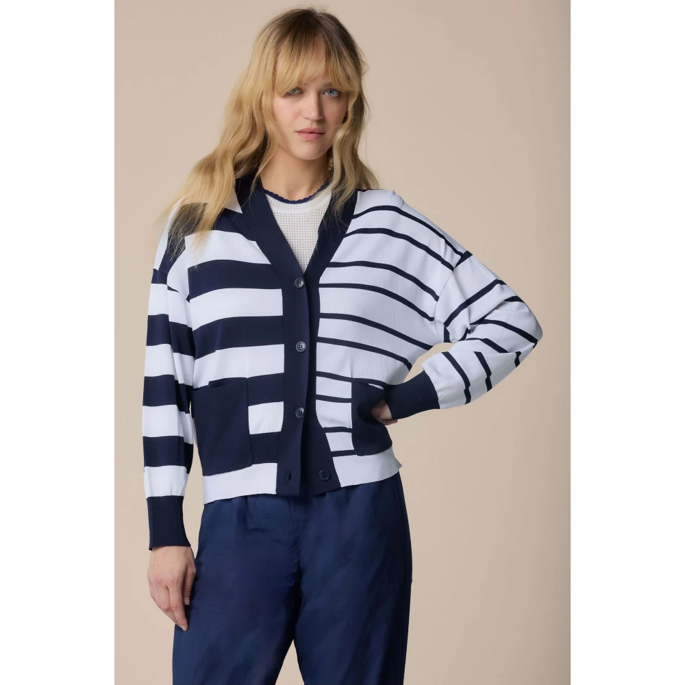 Kocca Stijlvolle Cardigans voor elke gelegenheid Multicolor Dames