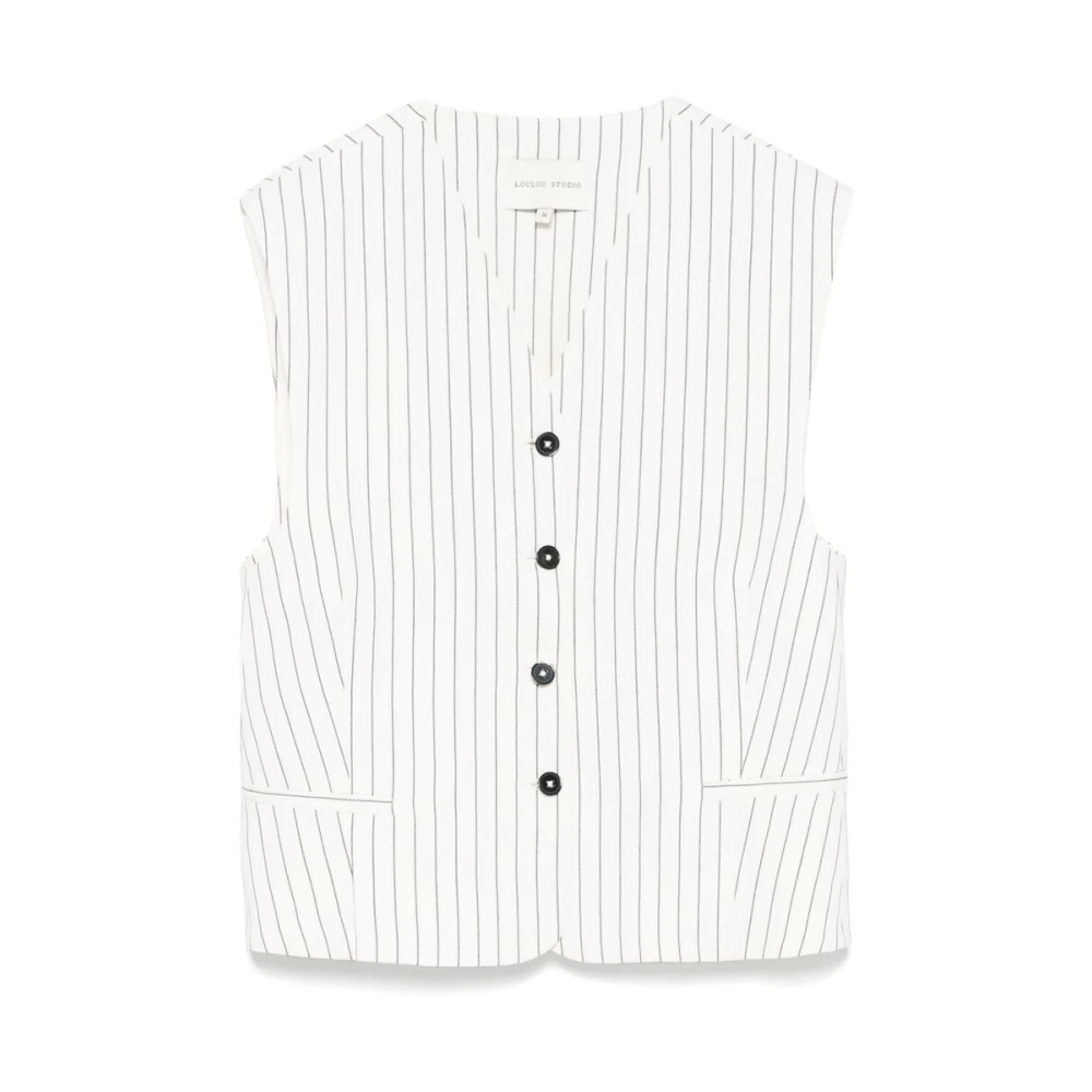 Jackets > Vests - - Loulou Studio - Modalova