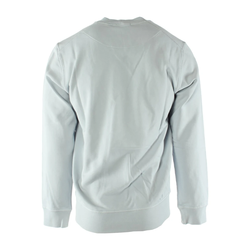 Stone Island Blauwe Katoenen Sweater voor Heren Blue Heren