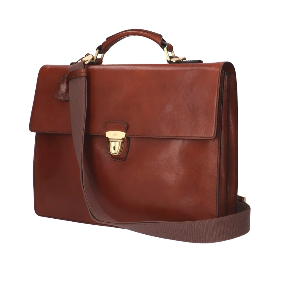 The Bridge Laptop Bags & Cases Brown Heren