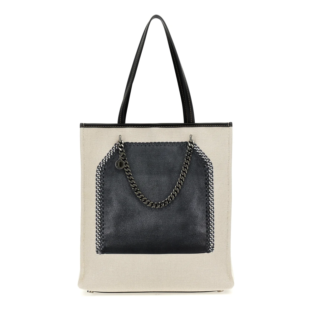 Stella Mccartney Women's Trompe L Oeil Canvas Shopping Bag