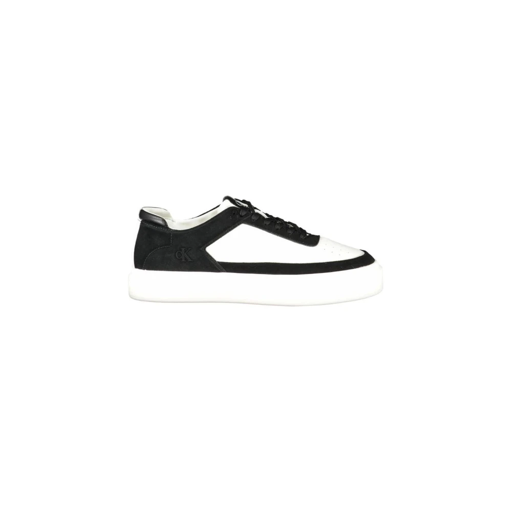 Calvin Klein Men's Black Polyester Sneaker With Cushioned Insole