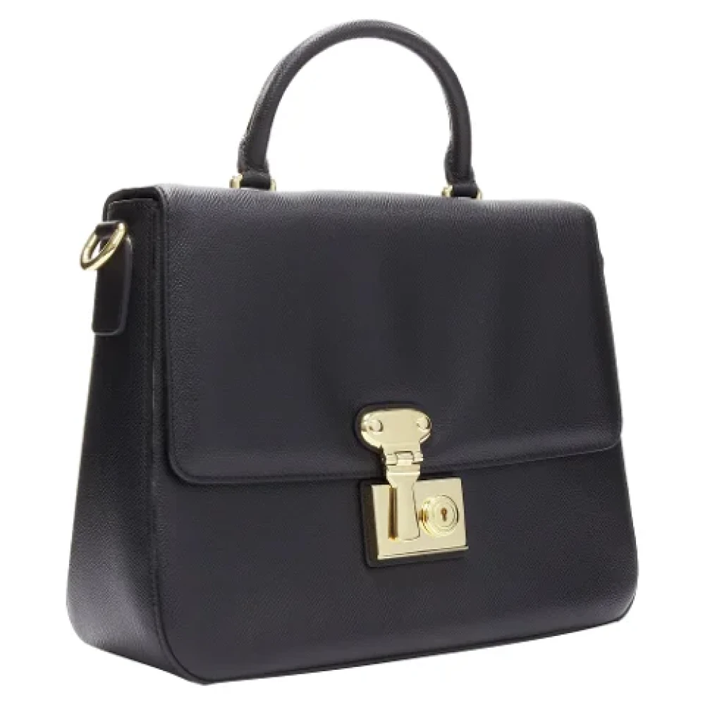 Dolce & Gabbana Pre-owned Leather handbags Black Dames