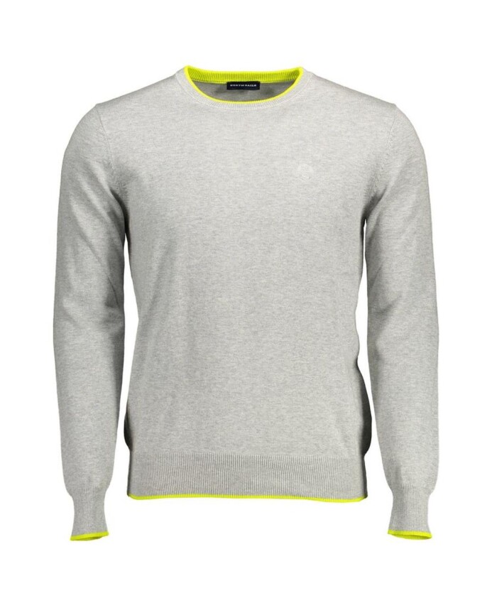 pull-en-coton-gris-avec-broderie