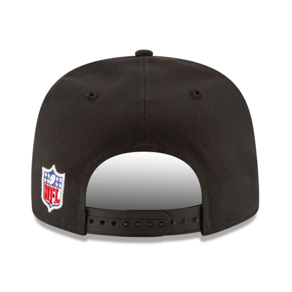 new era Platte klep pet zwart rood Black Heren