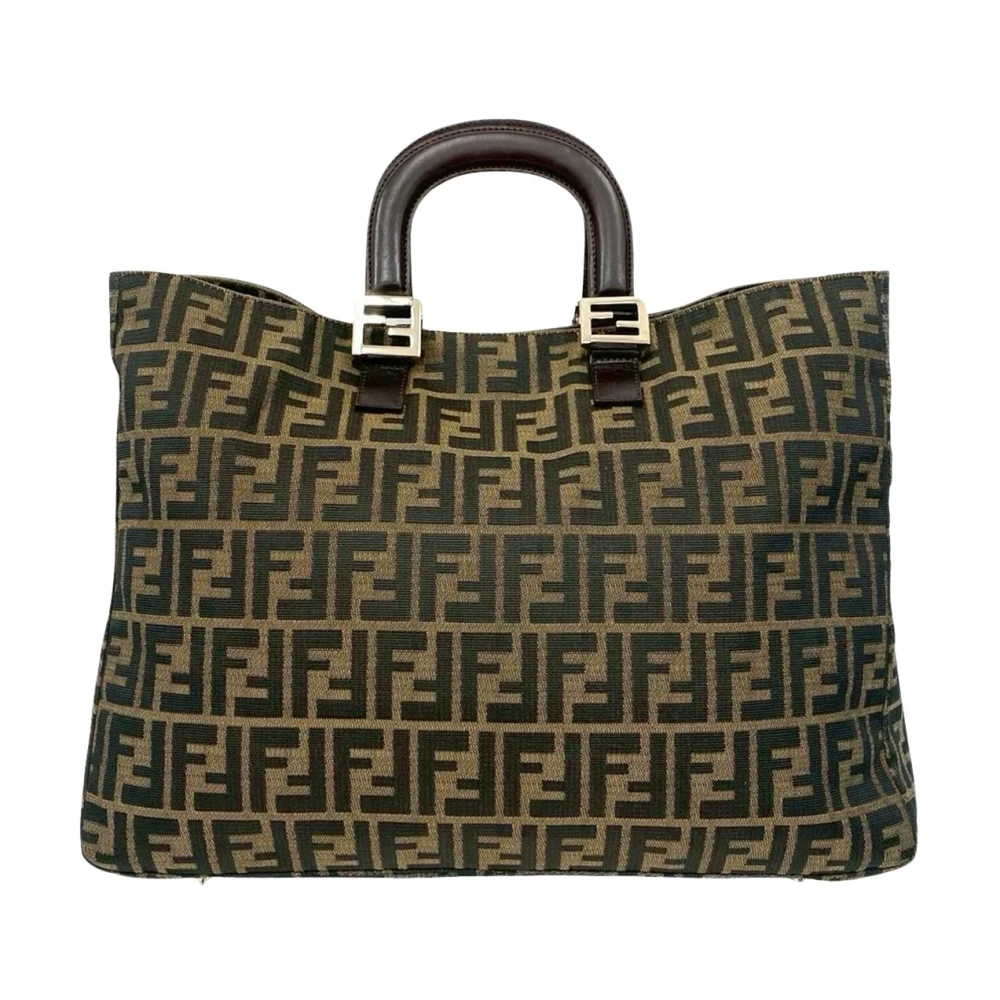 Fendi Vintage Women's Brown Pre-Owned Tote Bag
