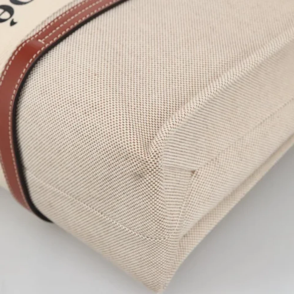 Chloé Pre-owned Canvas handbags Beige Dames