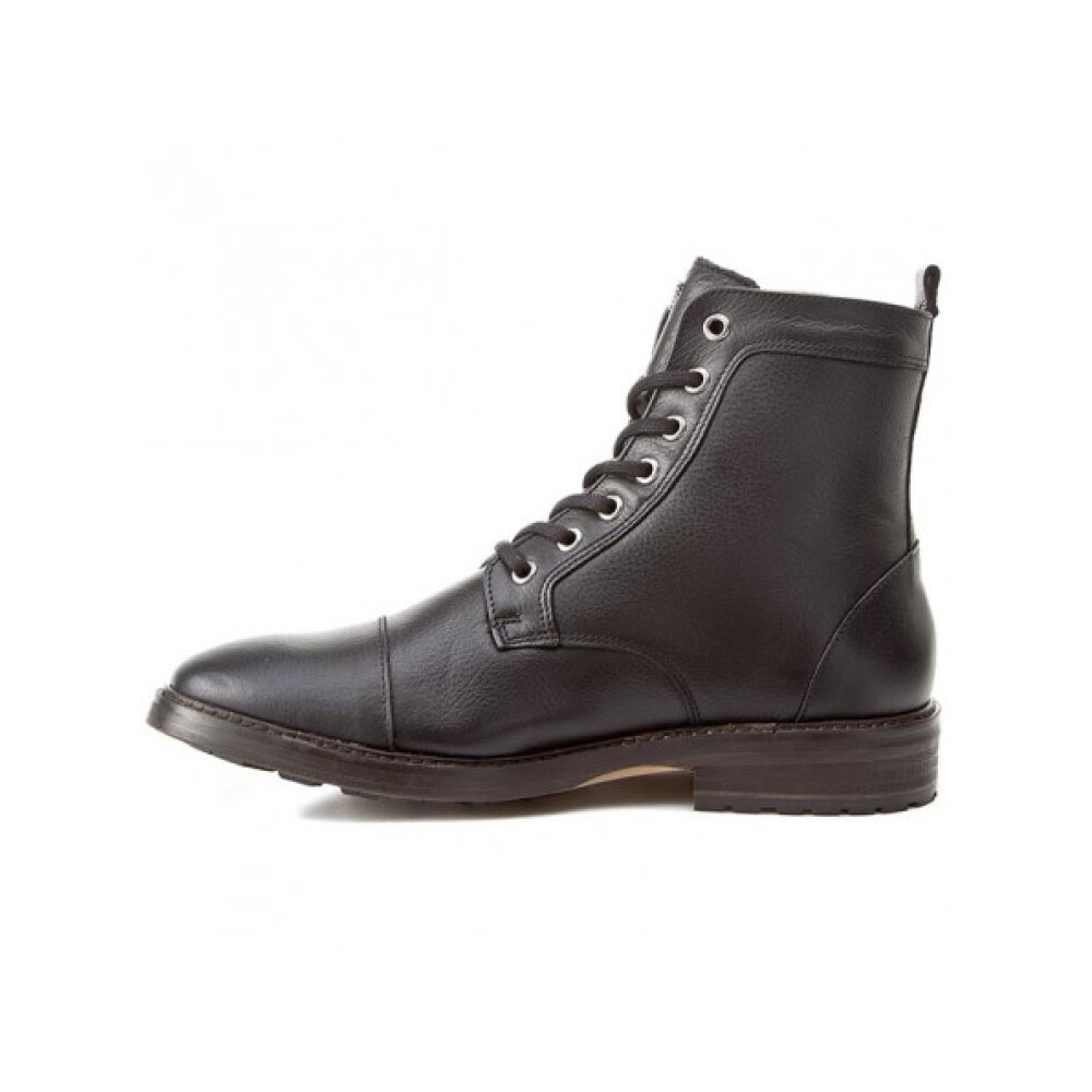 靴 00s EMPORIO ARMANI Leather Boots Emporio Armani lace-up Boots | Black | FARFETCH