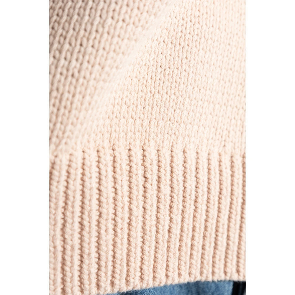 Theory Katoenen trui Pink Dames