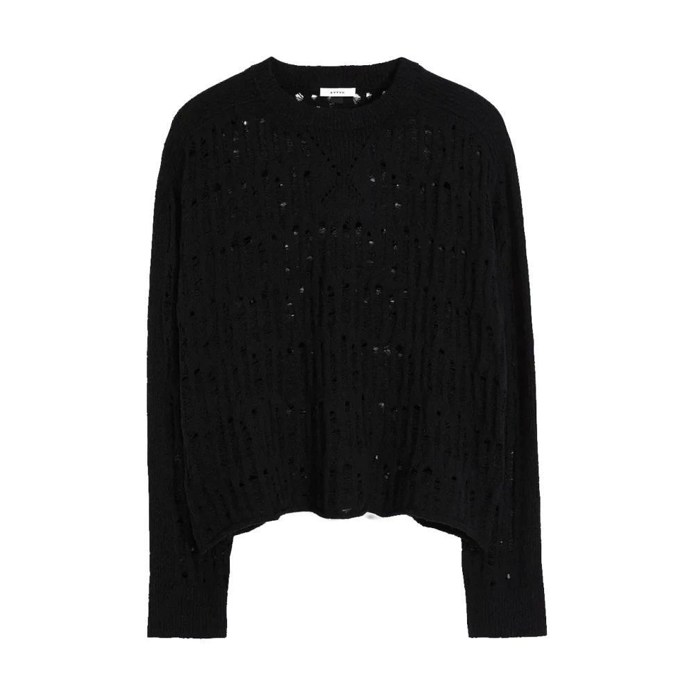 Eytys Gebreide Jaxon Trui Black Dames