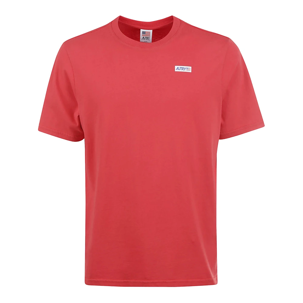 Autry - Tops > T-Shirts - Red - Autry - Modalova