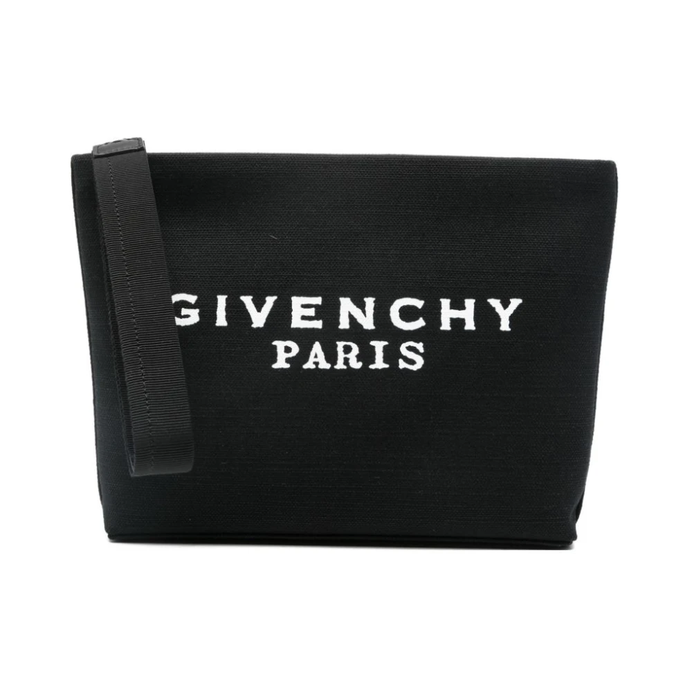 Givenchy Women's Black Wrist Strap Zip Clutch - Clutches - One Size - Bags