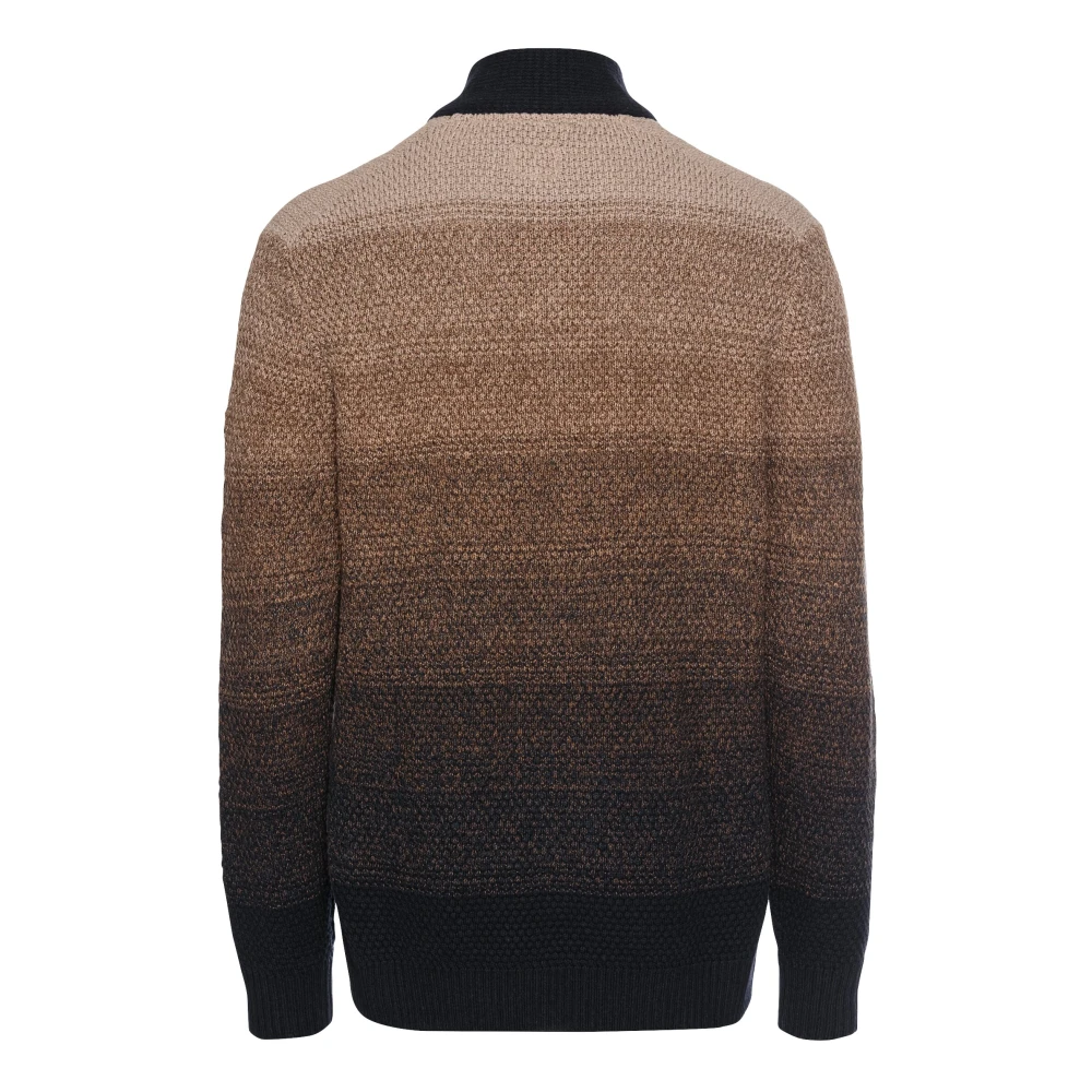 camel active Casual Pullover Sweater Brown Heren