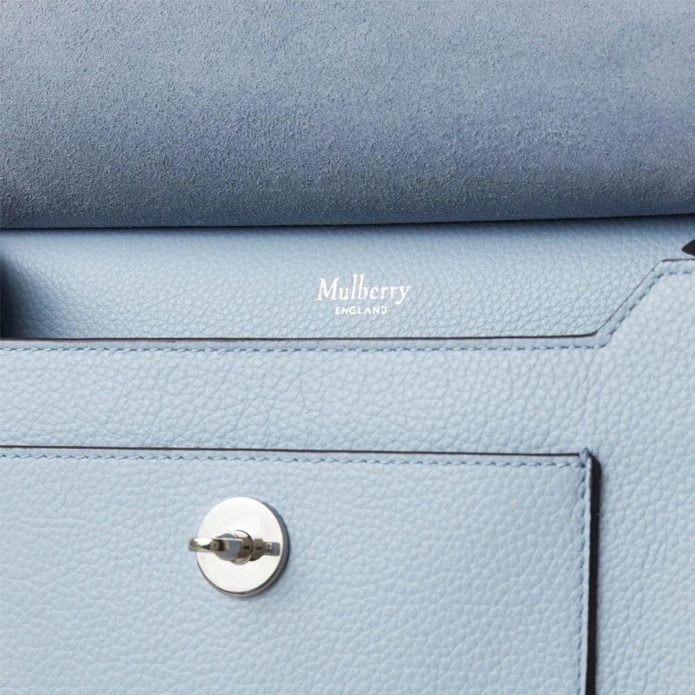 Mulberry Antony Poplin Blue Schoudertas Blue Dames