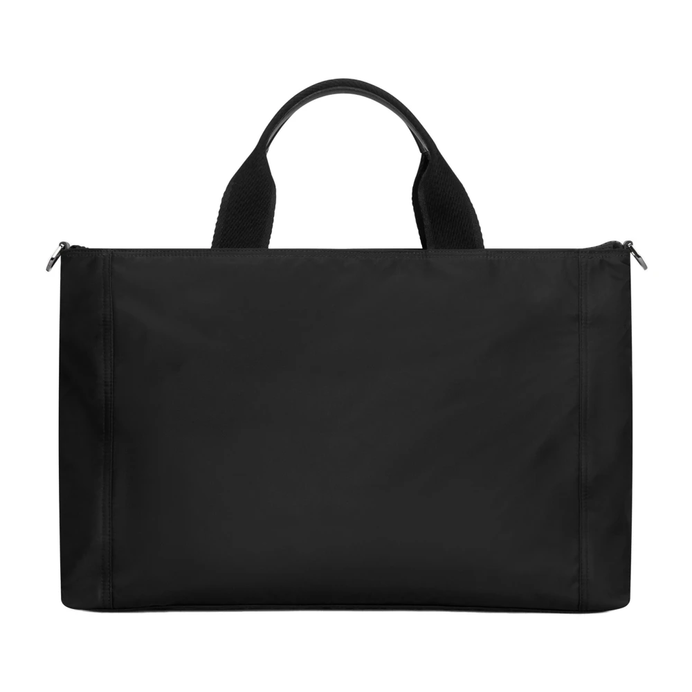 Dolce & Gabbana Nylon Logo Reistas Italië Black Dames
