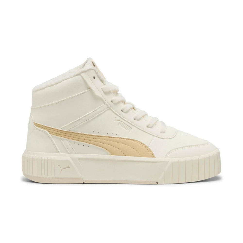 Puma Carina Mia Mid WTR Enkellaarsjes Dames Schoenen Wit