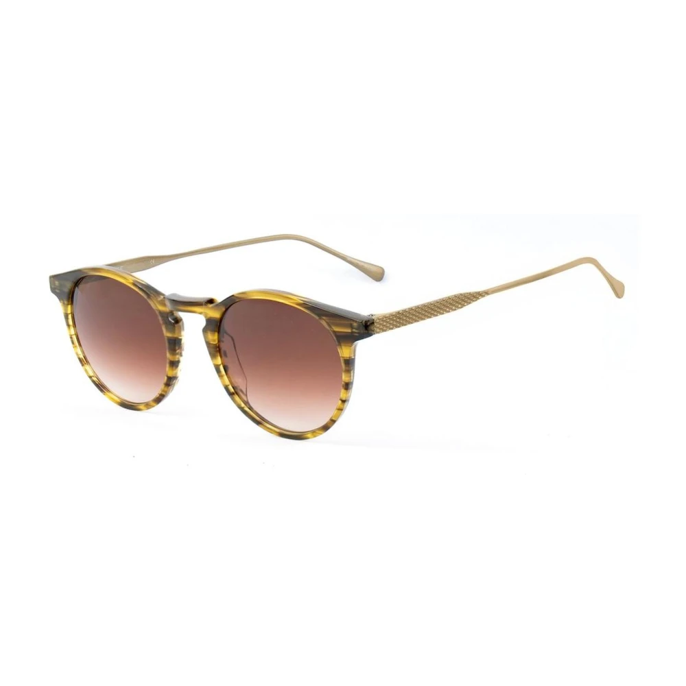 Belstaff Unisex Brown Titanium Frame Sunglasses