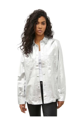 Nazil Läder Overshirt