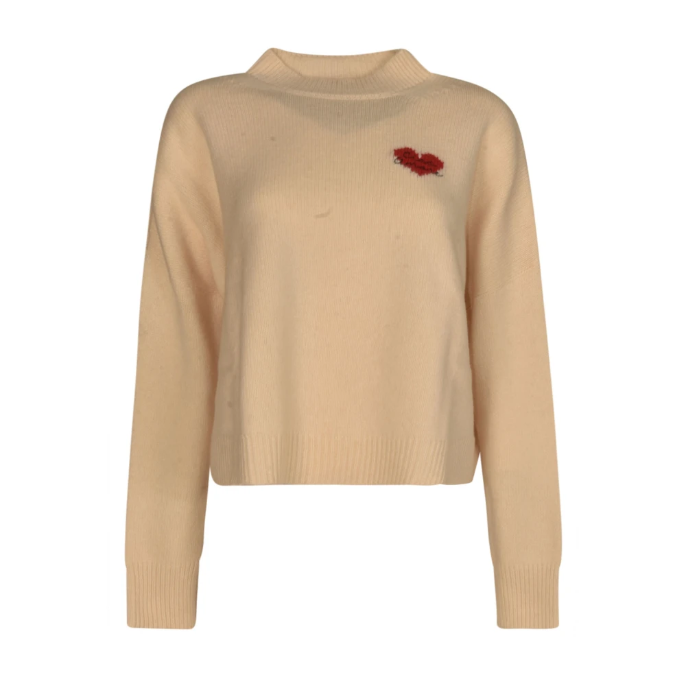 Giada Benincasa Stijlvolle Sweaters Collectie Beige Dames